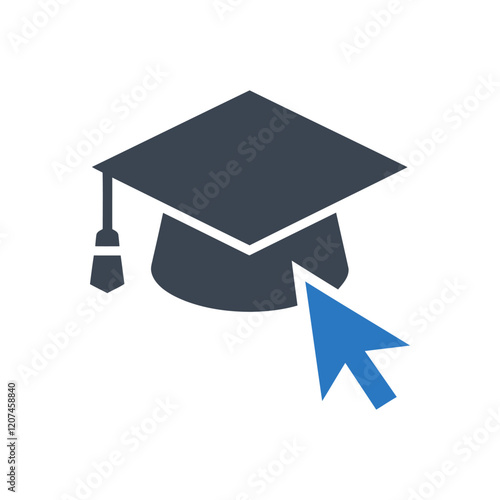 Online Graduation Icon