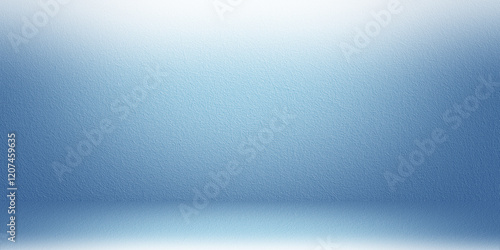 Photos Blue empty room studio gradient used for background and display your products