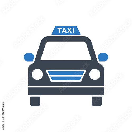 Taxi Car Icon