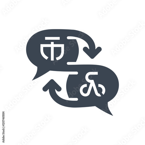 Language Translation Icon