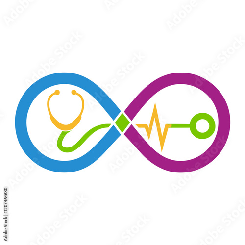 colorful background with circles
