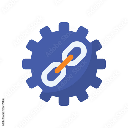 Link Building vector icon