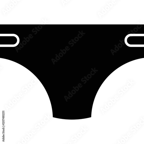 Simple vector icon diaper