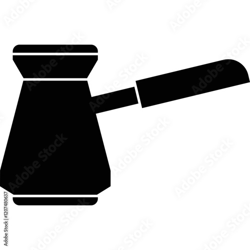 Simple vector icon turk for coffee
