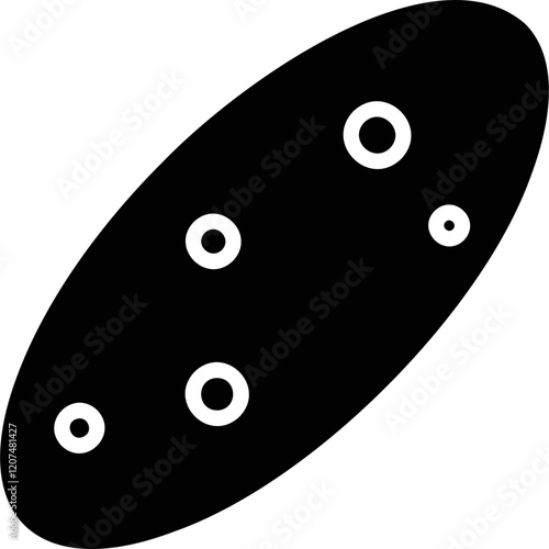 Simple vector icon potato
