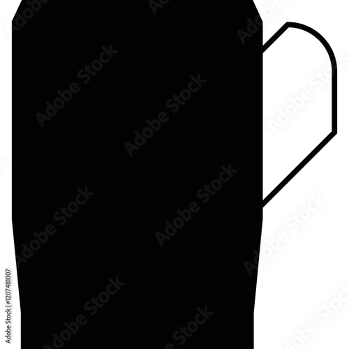 Simple vector icon cup
