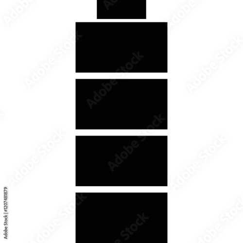 Simple vector icon battery

