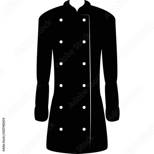 Simple vector icon jacket