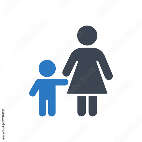 Mother and Child Icon