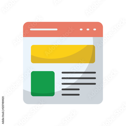 Webdesign vector icon