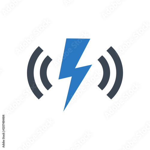Energy Lightning Icon