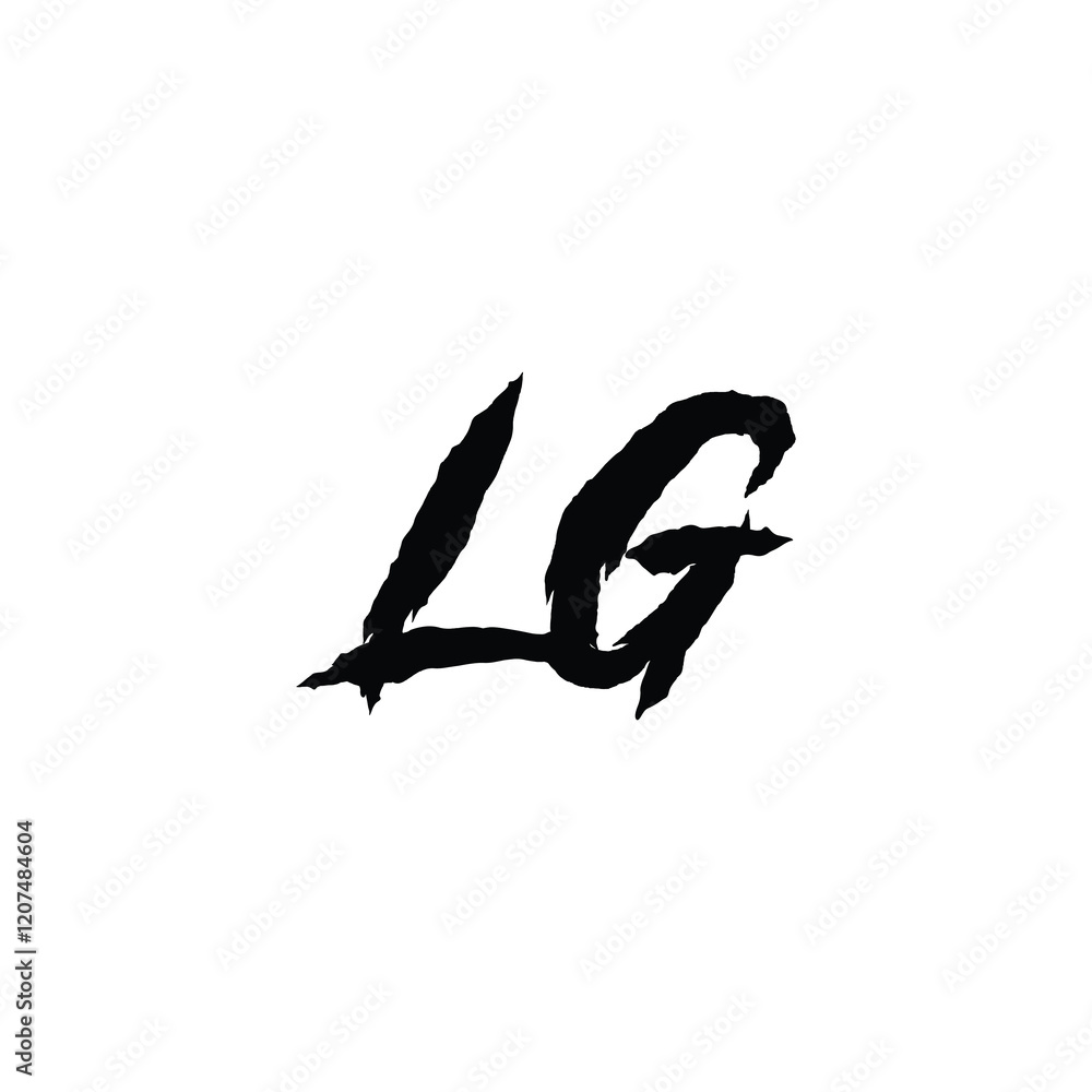 LG monogram logo design letter text name symbol monochrome logotype alphabet character simple logo LG monogram logo design letter text name symbol monochrome logotype alphabet character simple logo