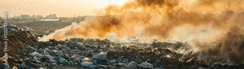 Desert Landfill Emitting To...