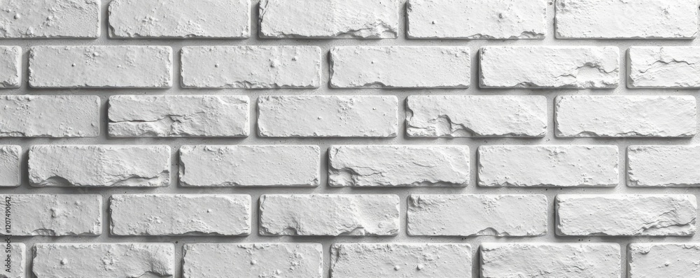 Clean lines, uniform new bricks, light gray mortar , modern, contemporary, wall Clean lines, uniform new bricks, light gray mortar , modern, contemporary, wall