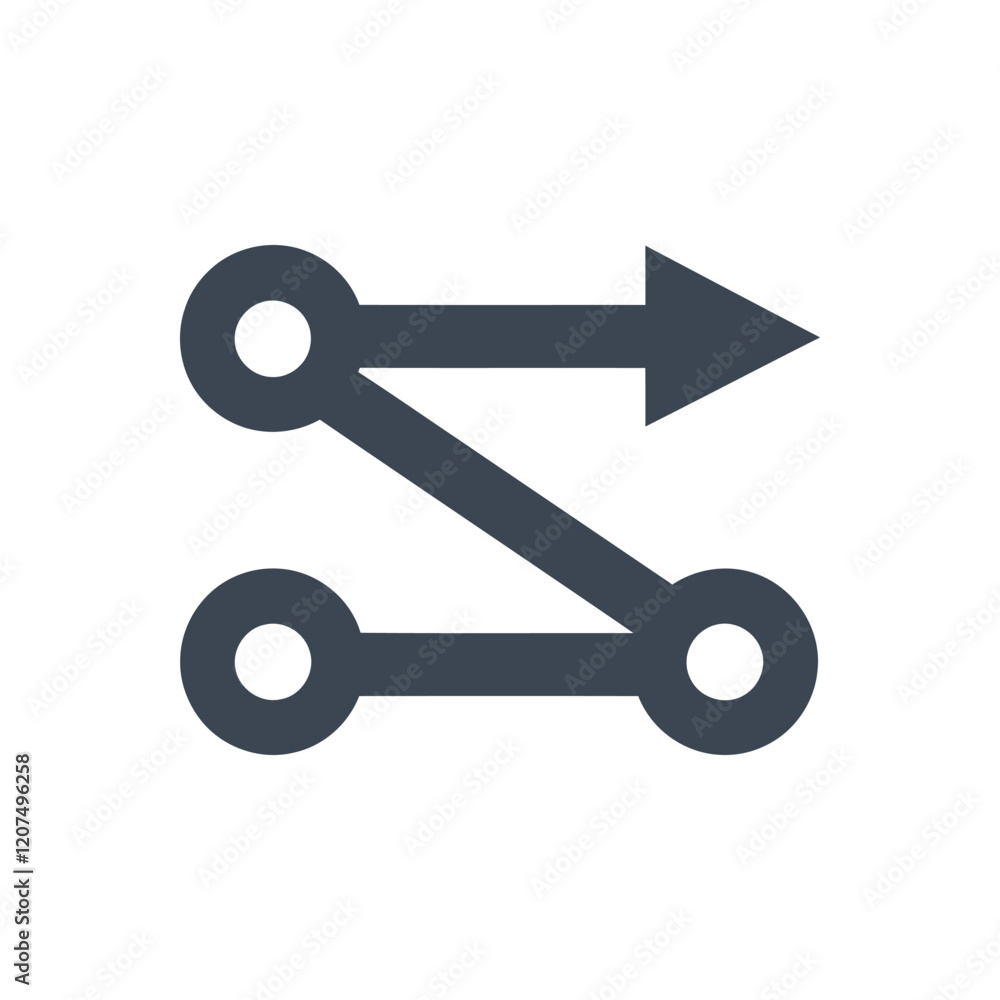 Route and Direction icon Route and Direction icon