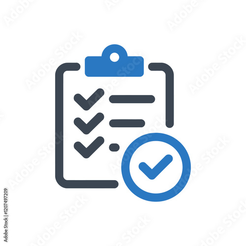 Task Approval Checklist Icon