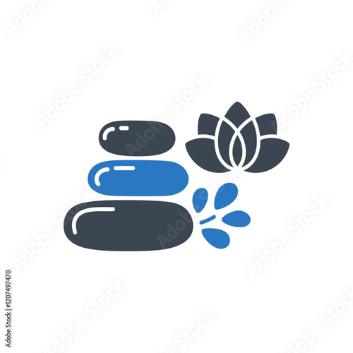 Spa Wellness Lotus Icon