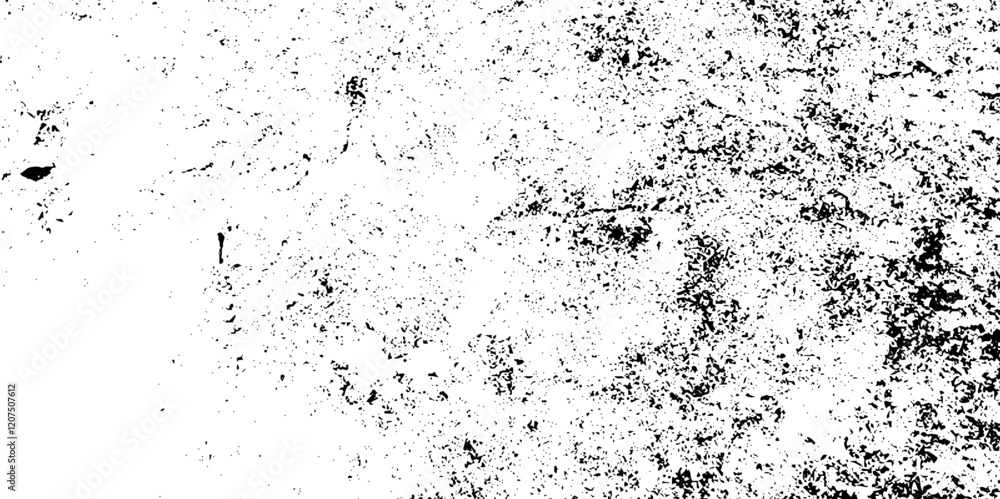 Fototapeta premium Distressed Dirty rough overlay texture. Aged splatter grunge dust messy background.