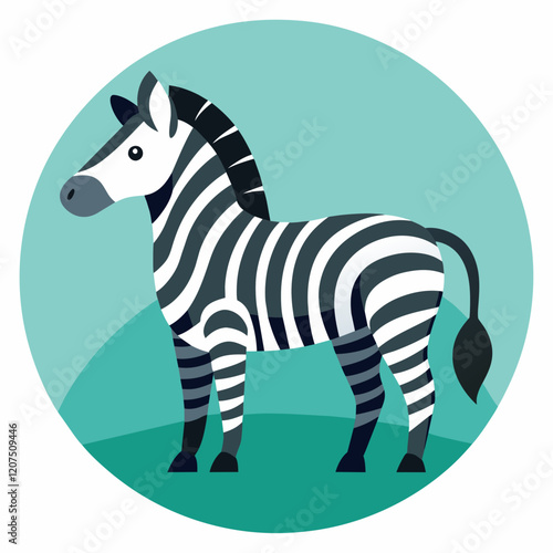 zebra vector illustration