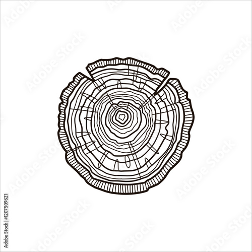 wood grain vector handmade artwork illustration