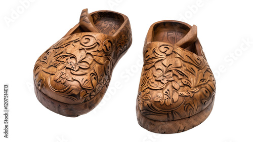 Unique Clogs on transparent background.PNG photo