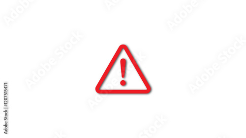 Free Download Warning sing, warning button, danger icon 4k animated - GFXLoad