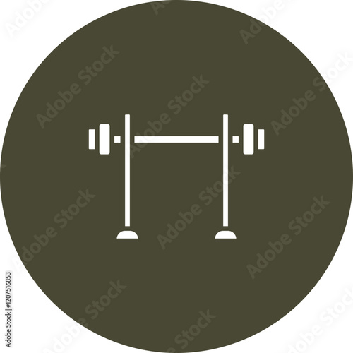 Deadlifts Vector Icon Design