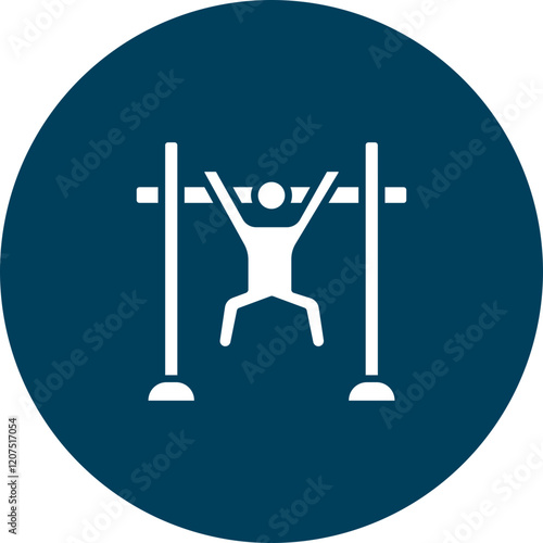 Pull Ups Vector Icon Design