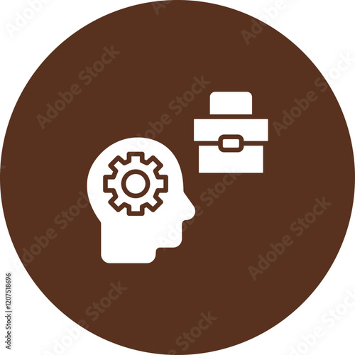 Skill Smart Working Vector Icon Design