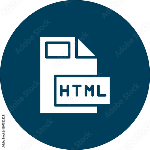 HTML Vector Icon Design