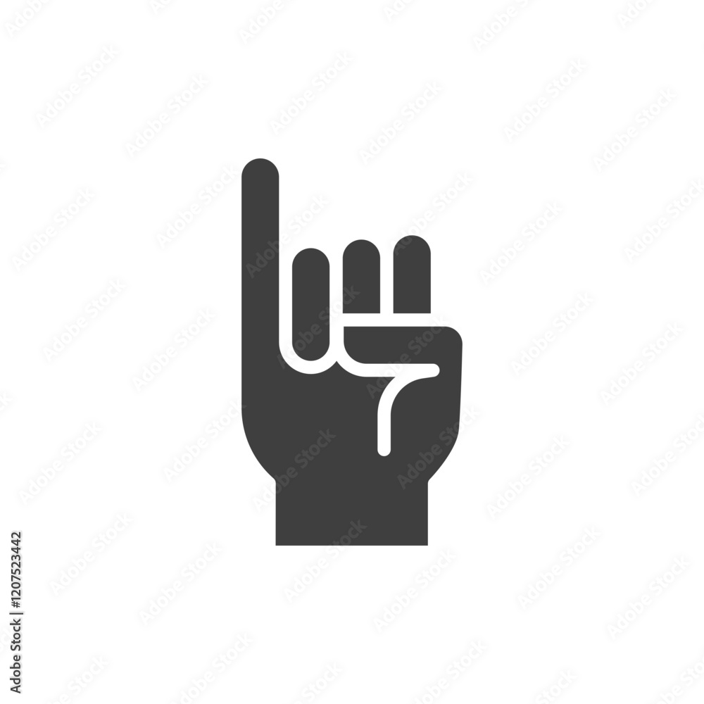 Promise glyph icon. Simple solid style. Finger, gesture, little, communication concept. Black and white symbol. Vector illustration isolated. SVG Promise glyph icon. Simple solid style. Finger, gesture, little, communication concept. Black and white symbol. Vector illustration isolated. SVG