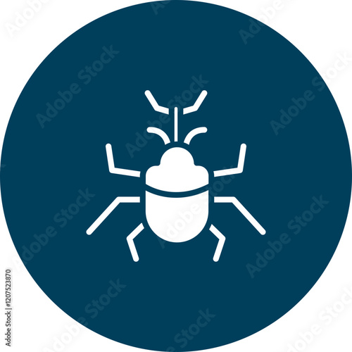 Weevil Vector Icon Design