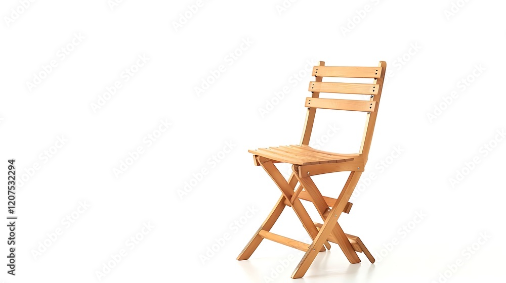 A folding chair is a portable and space-saving seating solution, designed for easy storage and convenience. Its collapsible frame allows it to be folded flat for compact storage, making it ideal for e