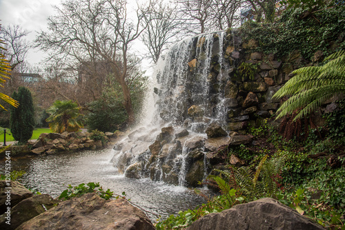 Photography Waterfall in the Iveagh Gardens Dublin