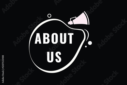 About us , clock, button, Application, Button, Background, vector, banner template, website, design,
