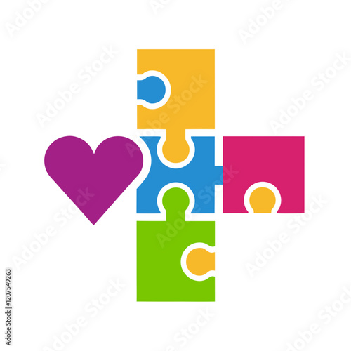 vector puzzle background