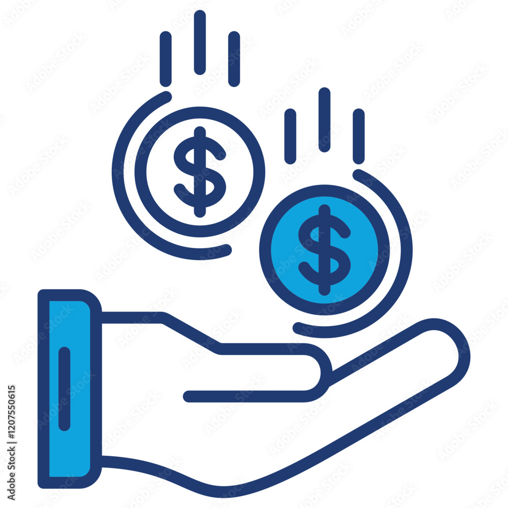 Obraz premium Income Icon