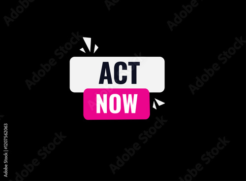 act now, clock, button, Application, Button, Background, vector, banner template, website, design,
