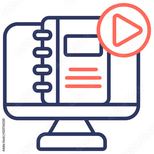 Online Education Icon