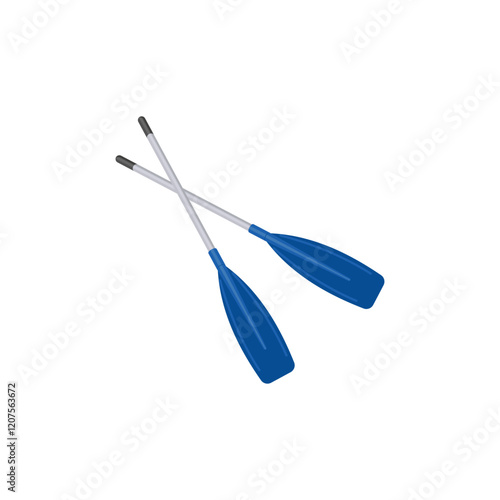 Paddle,  Sport Equipment Vector Illustration Isolated