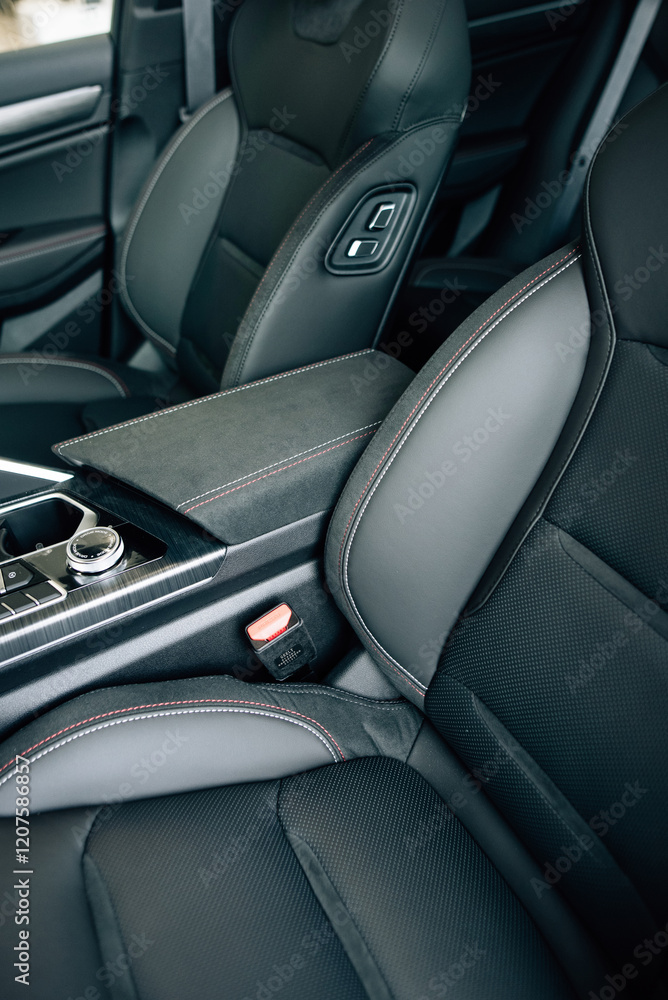 Car inside, part of interior Car inside, part of interior