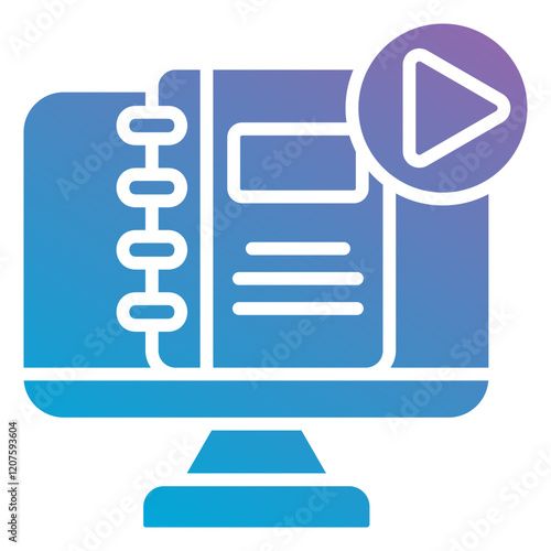 Online Education Icon