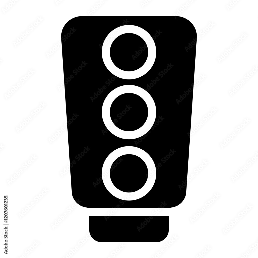 Light Road Trip Line Icon Light Road Trip Line Icon