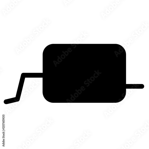 Muffler Parts Transport Line Icon