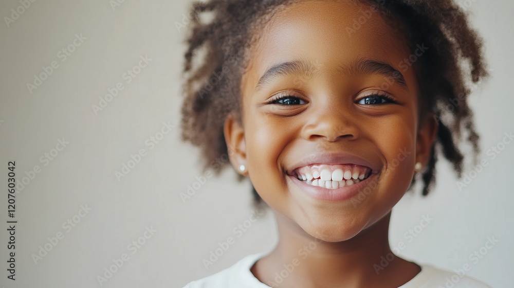 Radiant Child's Joyful Smile: A Portrait of Innocence and Happiness Radiant Child's Joyful Smile: A Portrait of Innocence and Happiness