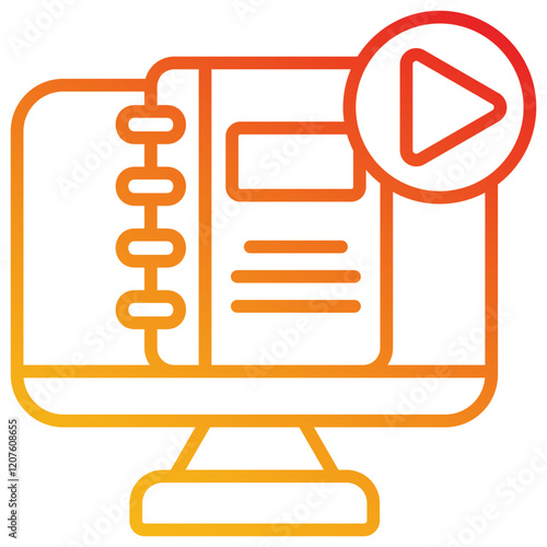 Online Education Icon