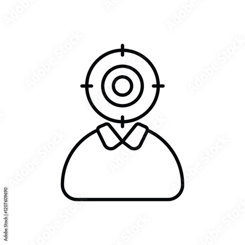 Target Audience vector icon