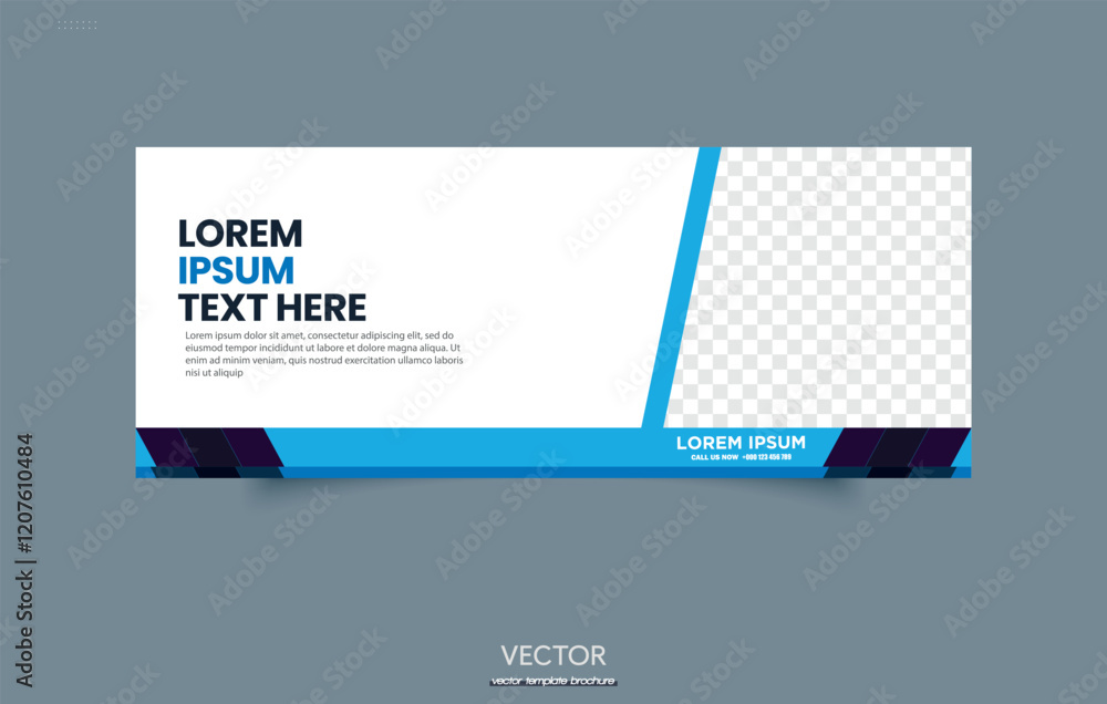 Banner Abstract creative business poster template design Banner Abstract creative business poster template design