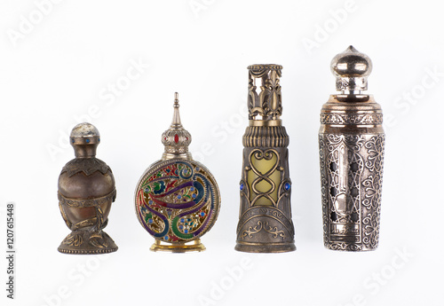 Wallpaper Mural vintage arabic perfume isolated on white background Torontodigital.ca
