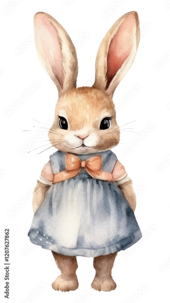 Obraz premium PNG Rabbit animal mammal cute.